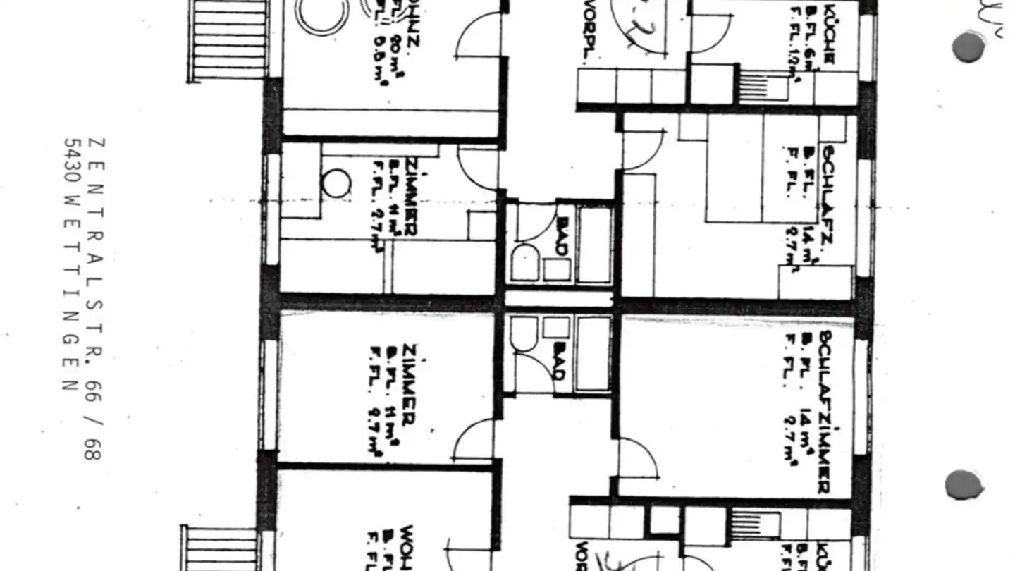 Wohnung mieten - Zentralstrasse 66, 5430 Wettingen - Foto 2