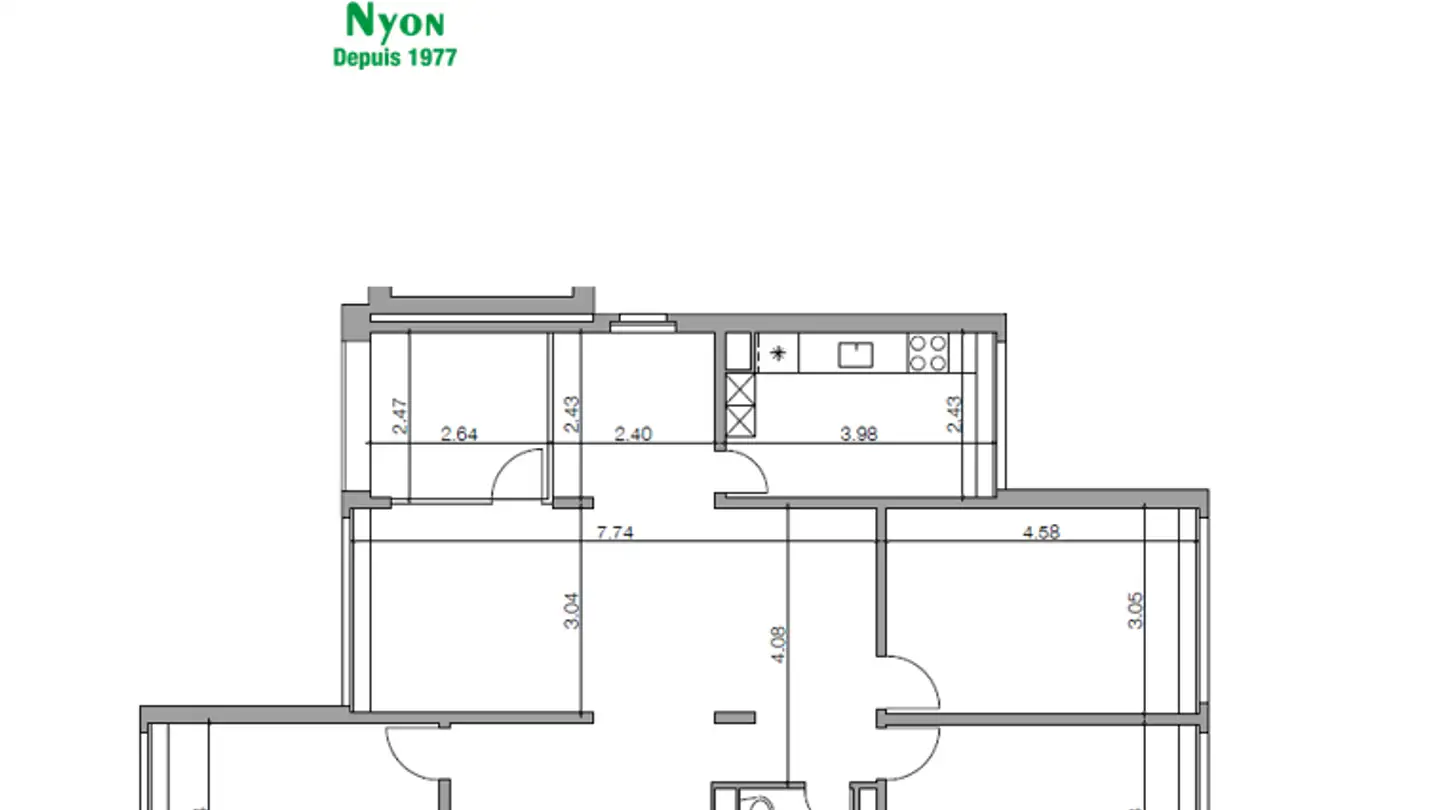 Appartement à louer - Quartier De La Levratte 24, 1260 Nyon - Photo 4