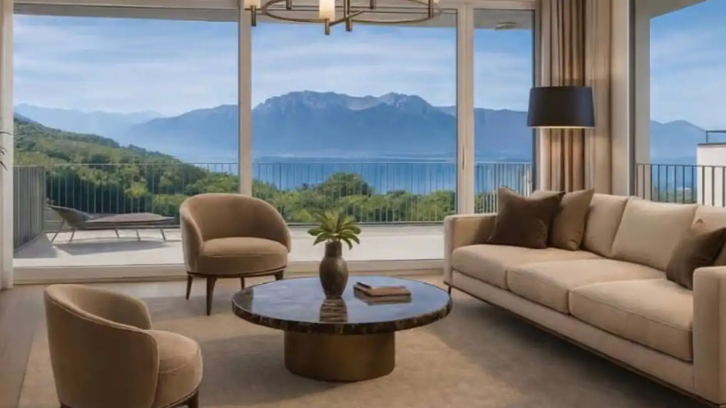 Terrassenwohnung kaufen - Chemin Des Ecaravez 13, 1092 Belmont-sur-Lausanne