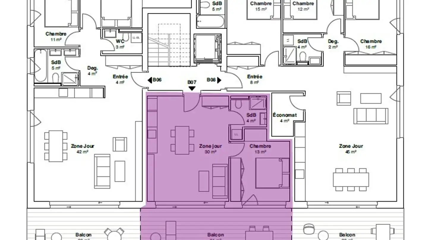 Wohnung mieten - Impasse Du Rhonett 18, 3966 Chalais - Foto 4
