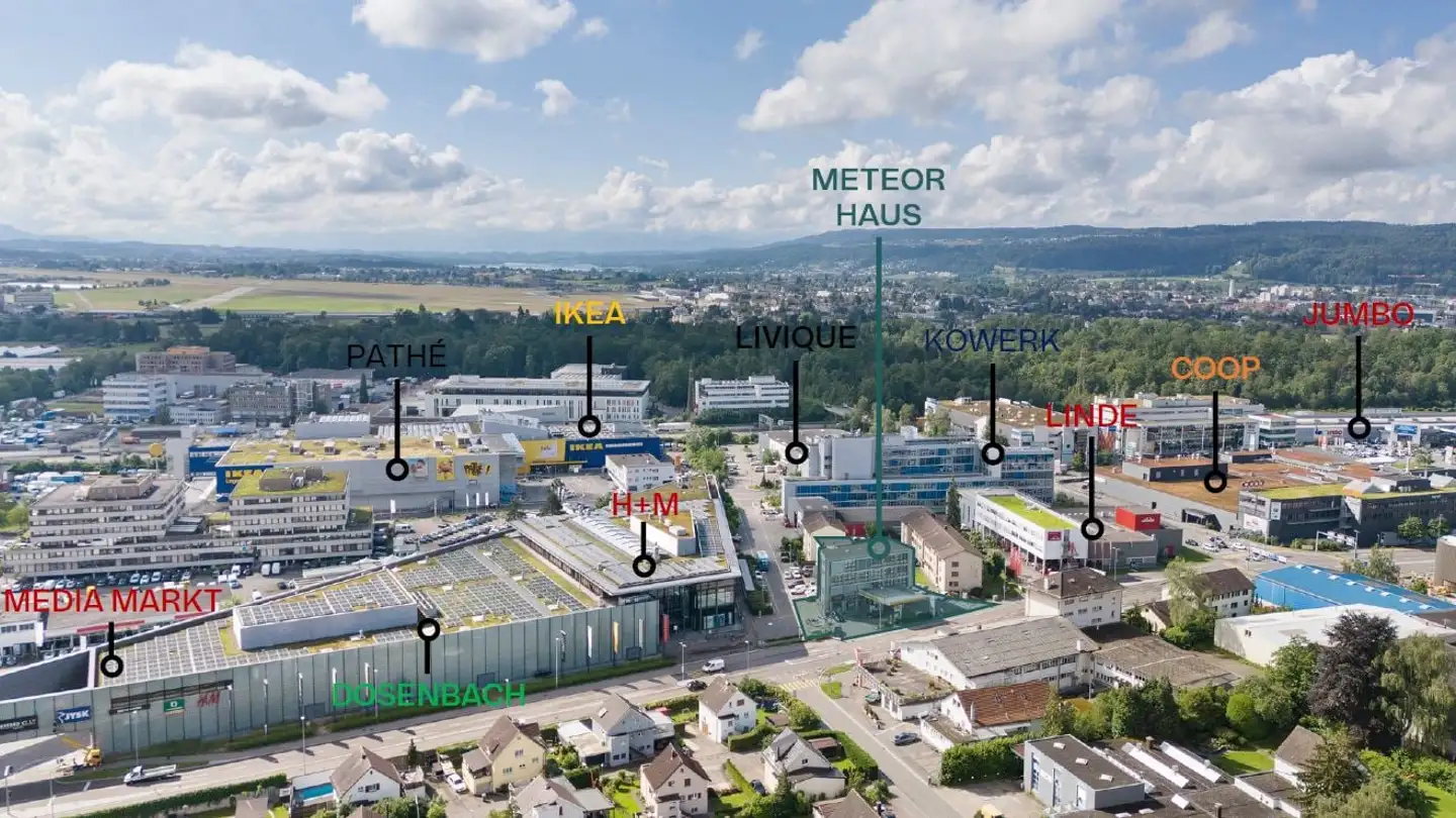 Bureau à louer - Neue Winterthurerstrasse 17, 8305 Dietlikon