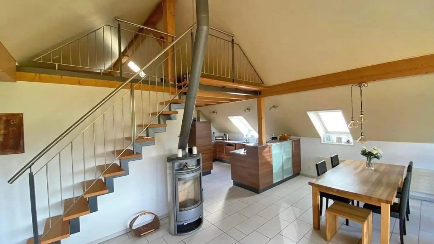 Attic flat for rent - Süri 74, 3204 Rosshäusern - Photo 4