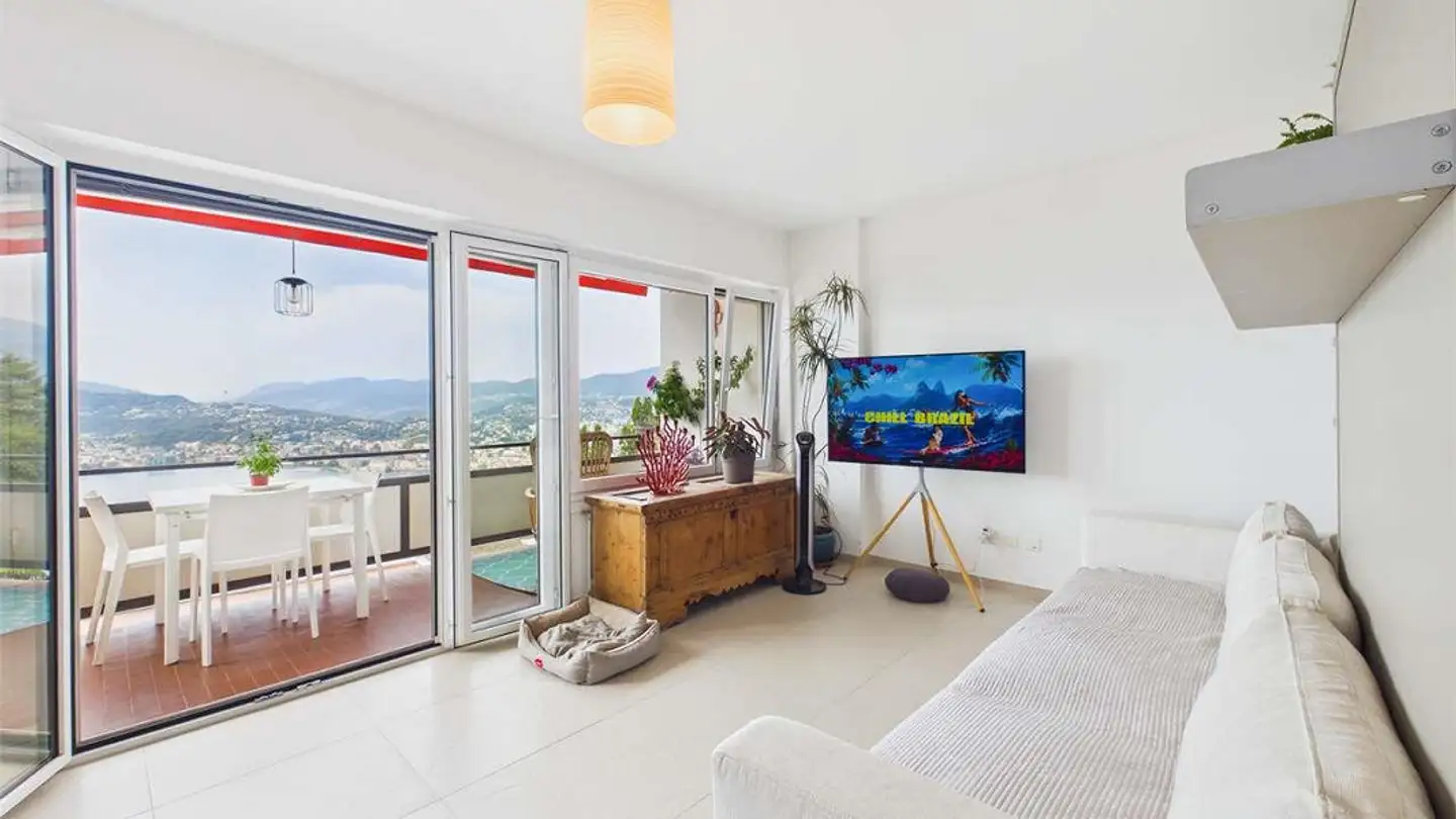 Appartement à louer - Via Fiorita 4e, 6977 Ruvigliana