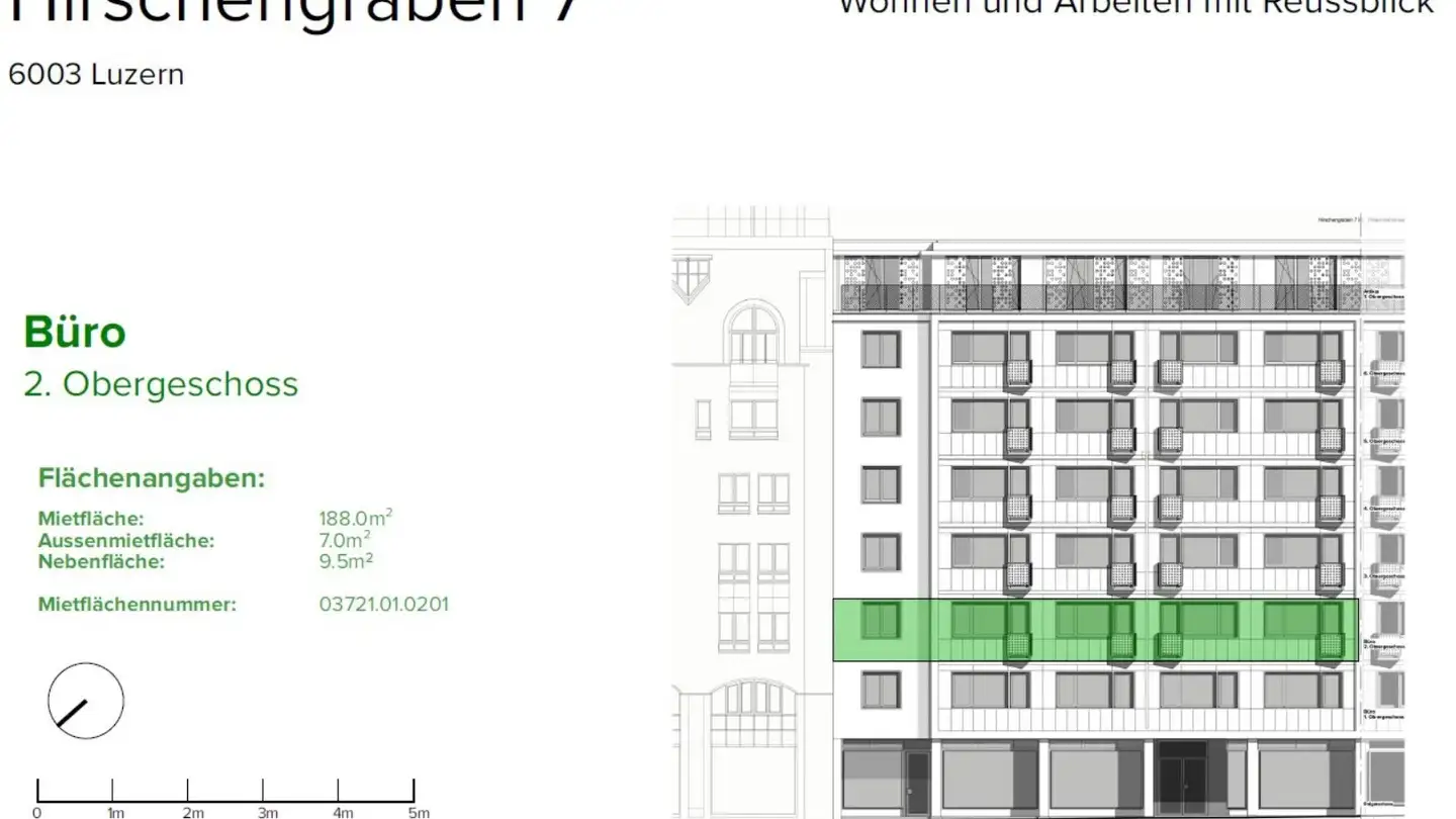 Spazio ufficio in affitto - Hirschengraben 7, 6003 Luzern - Photo 4