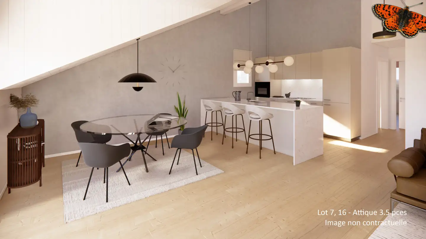 Attico in vendita - La Rietta 15, 1627 Vaulruz - Photo 4