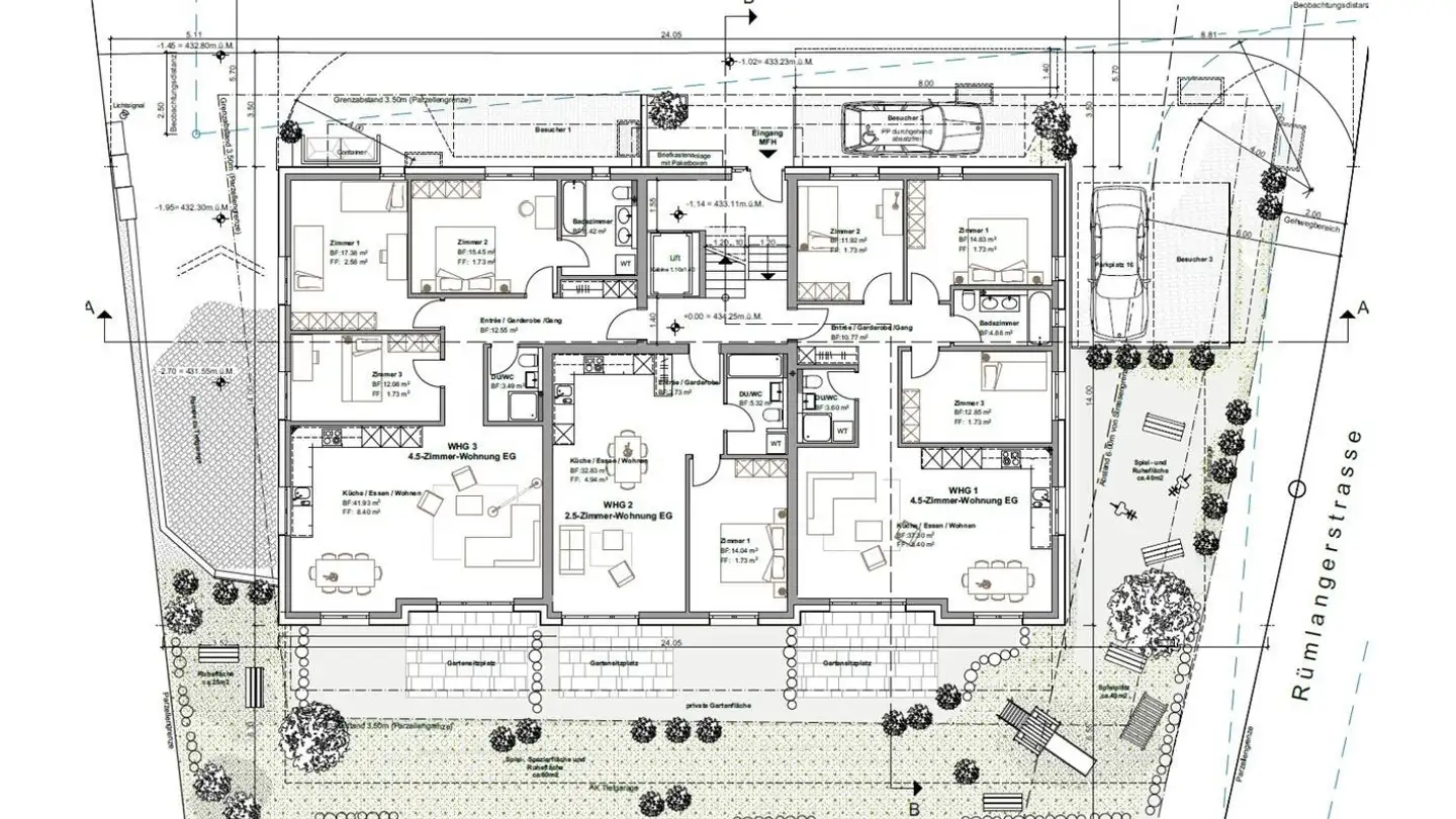 Appartement à louer - Rümlangerstrasse 10, 8156 Oberhasli - Photo 3