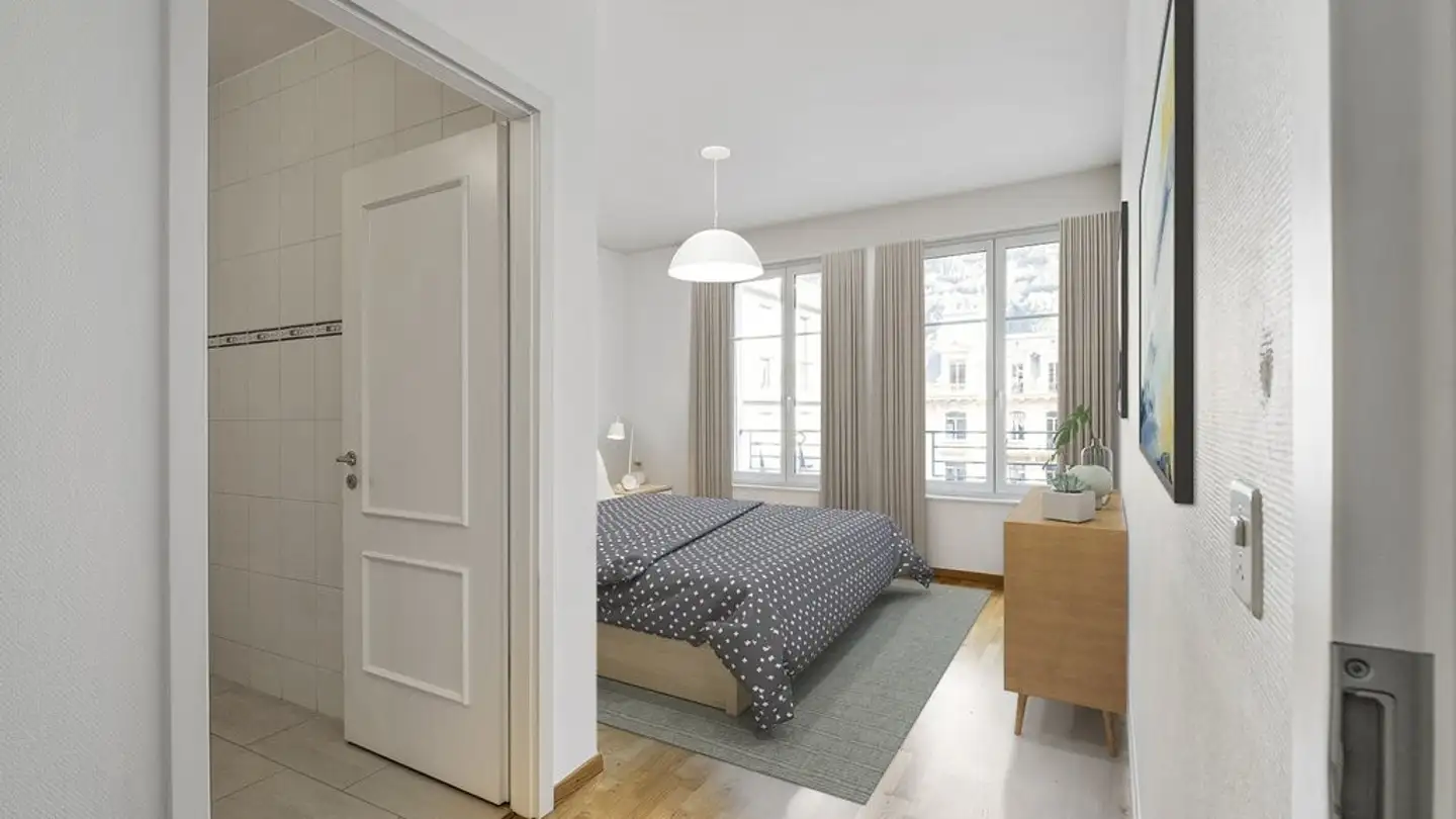 Wohnung mieten - Rue Du Rhône 2, 1920 Martigny - Foto 4