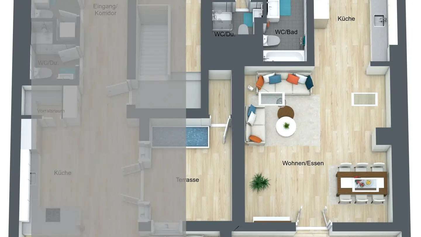 Dachgeschosswohnung mieten - Untergasse 5, 8353 Elgg - Foto 4