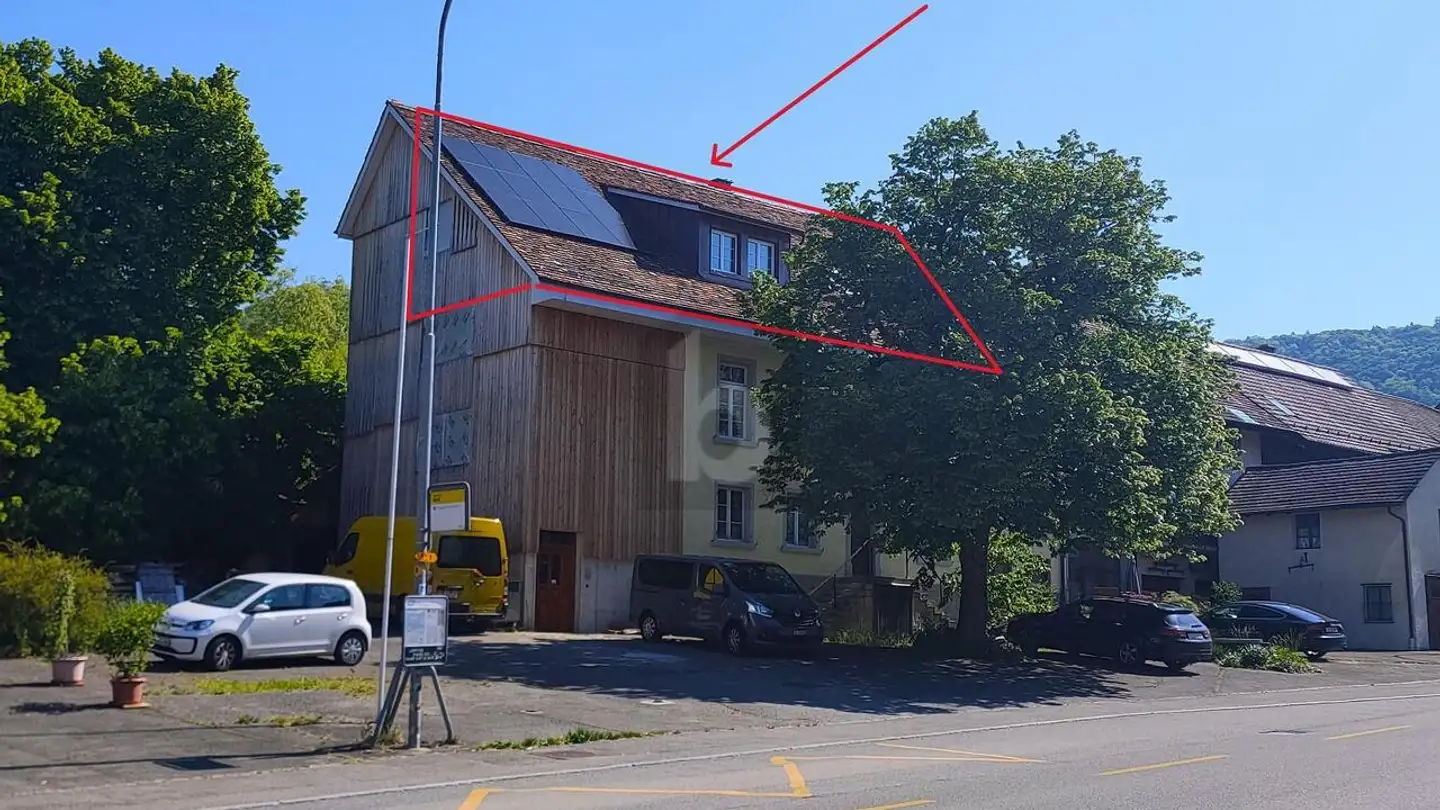 Attic flat for rent - 8225 Siblingen