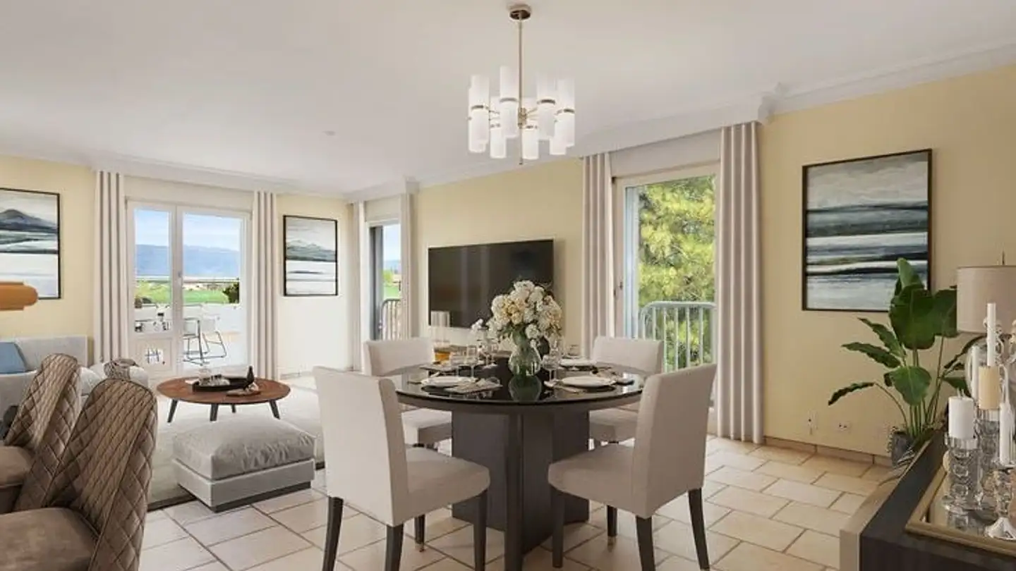 Stepped apartment for rent - Chemin Du Signal 18, 1304 Cossonay-Ville