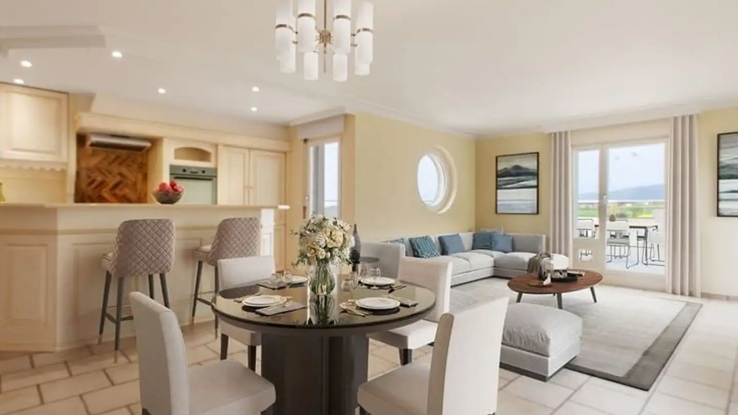 Stepped apartment for rent - Chemin Du Signal 18, 1304 Cossonay-Ville - Photo 2