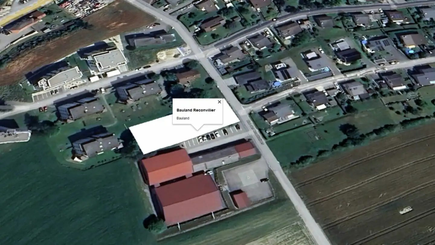 Constructible plot for sale - 2732 Reconvilier