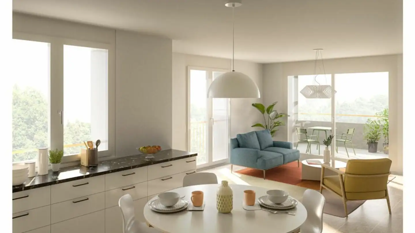 Apartment for rent - Allée Charles-Edouard-Guillaume 9, 1723 Marly - Photo 2