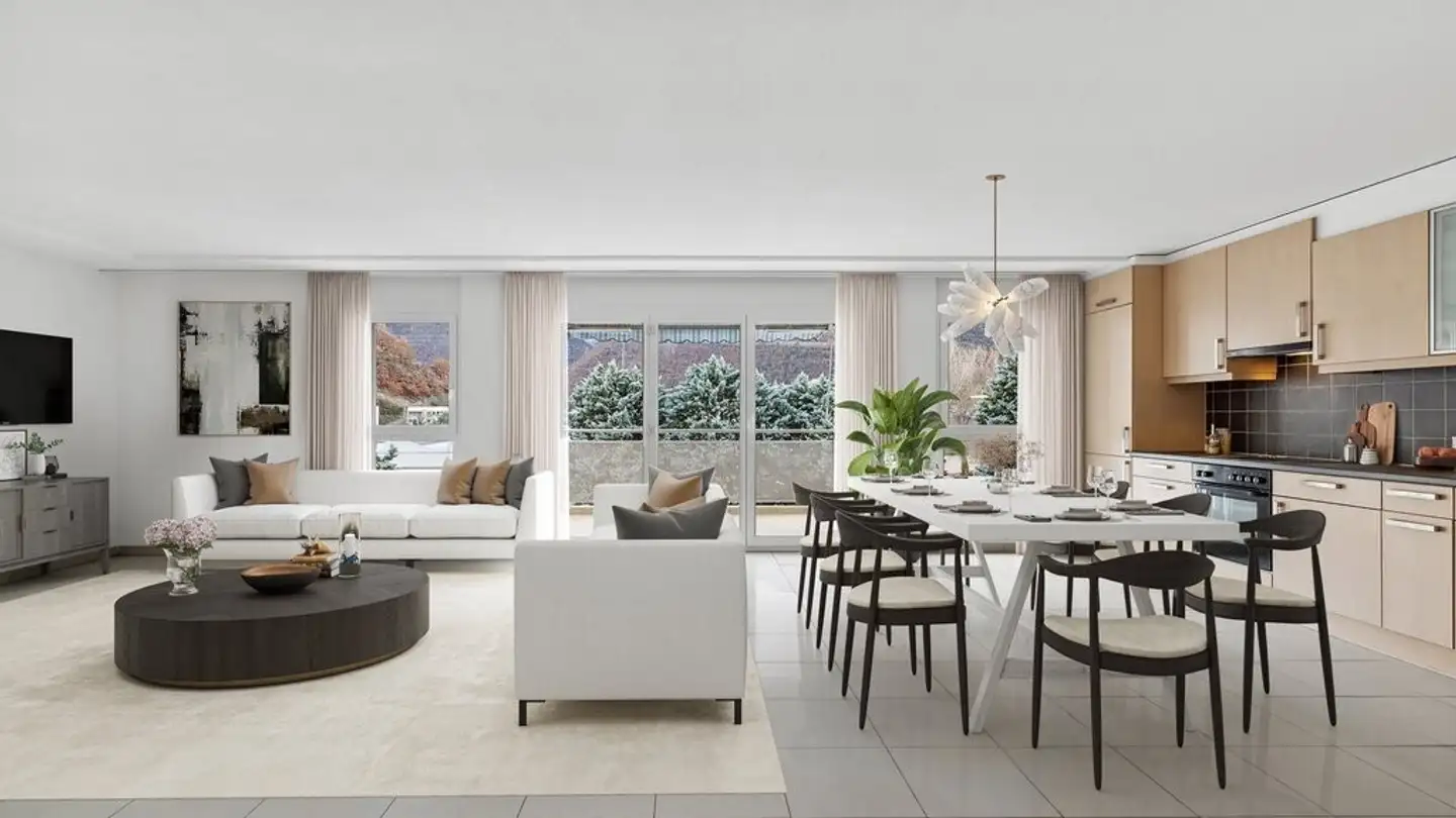 Wohnung mieten - Sierre, 3960 Sierre - Foto 2