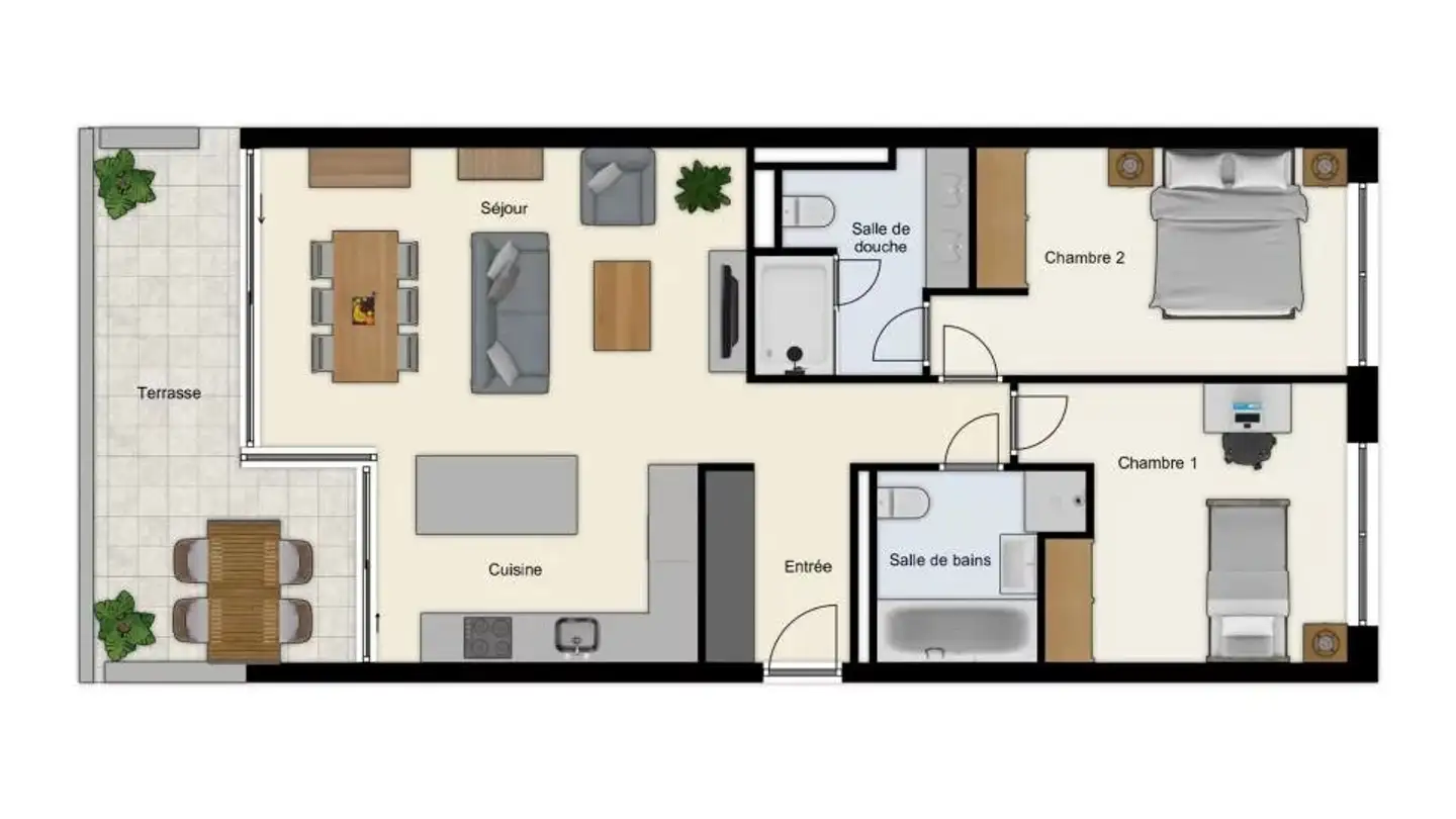 Appartement à vendre - 1222 Vésenaz - Photo 2