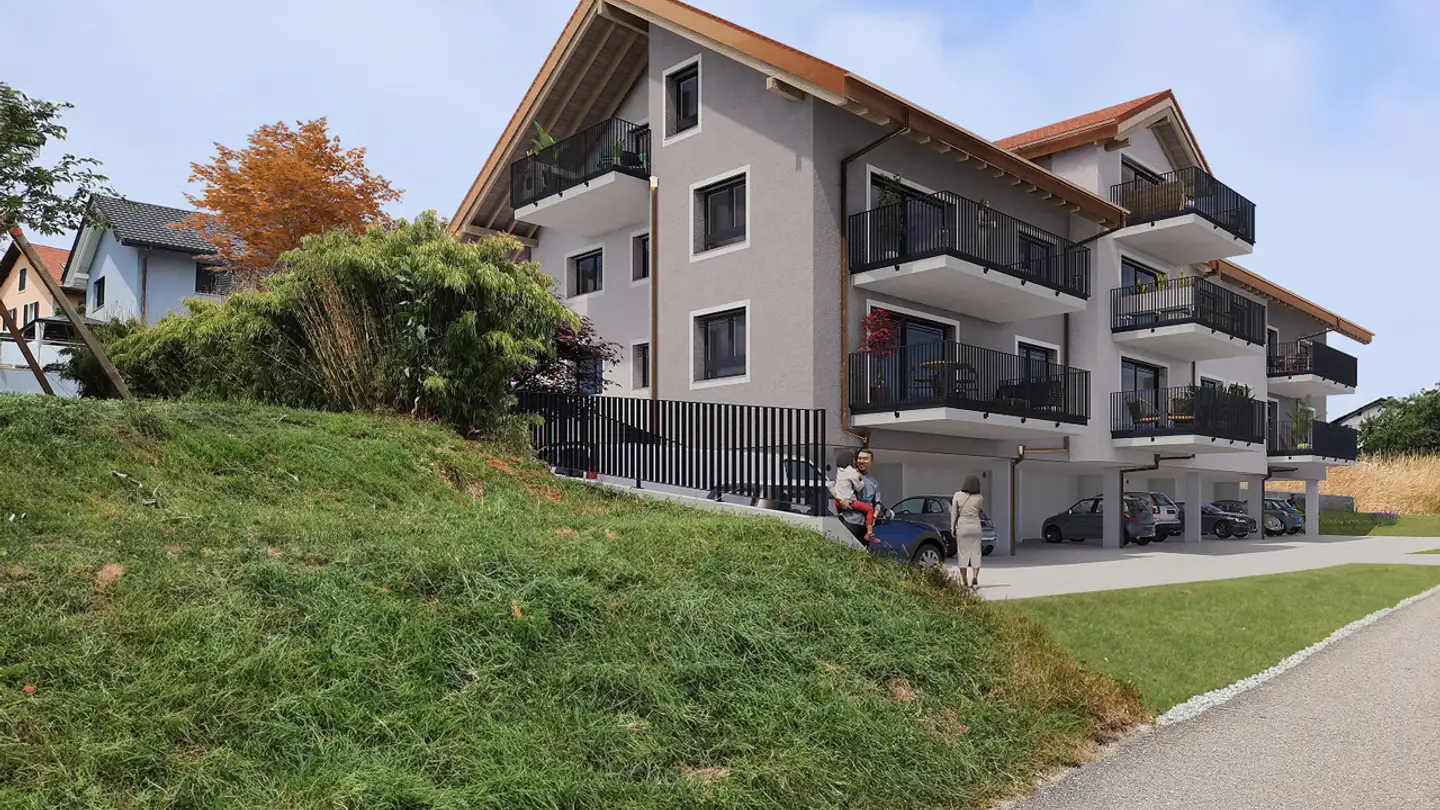 Appartamento in vendita - Route De La Poste 29, 1745 Lentigny - Photo 3