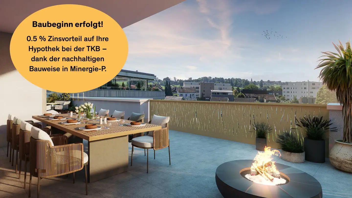 Attique à vendre - Kreuzlingerstrasse, 8587 Oberaach