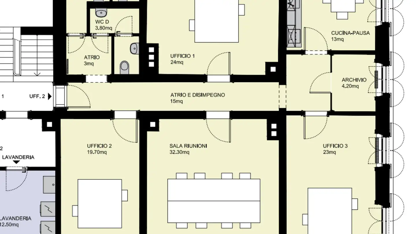 Office space for rent - Via Giuseppe Motta 5, 6830 Chiasso