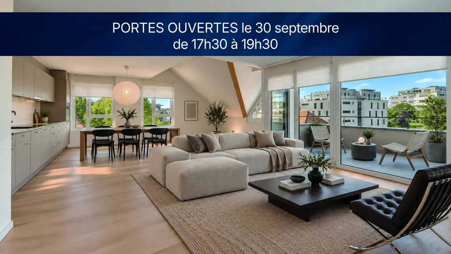 Attic flat for sale - Chemin du Chalet, 1304 Cossonay-Ville