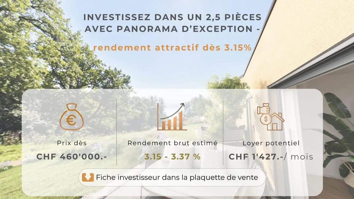 Appartement à vendre - Les Epinettes, 2515 Prêles