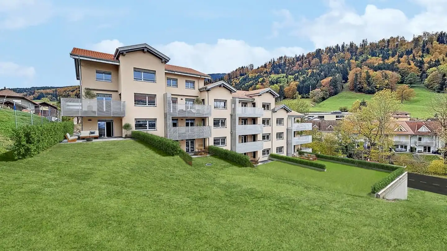 Appartement à louer - Route Du Zible 14, 1634 La Roche FR