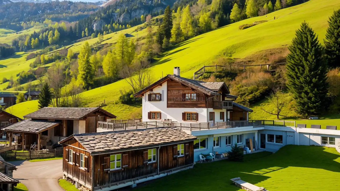 Maison individuelle à vendre - 7132 Vals