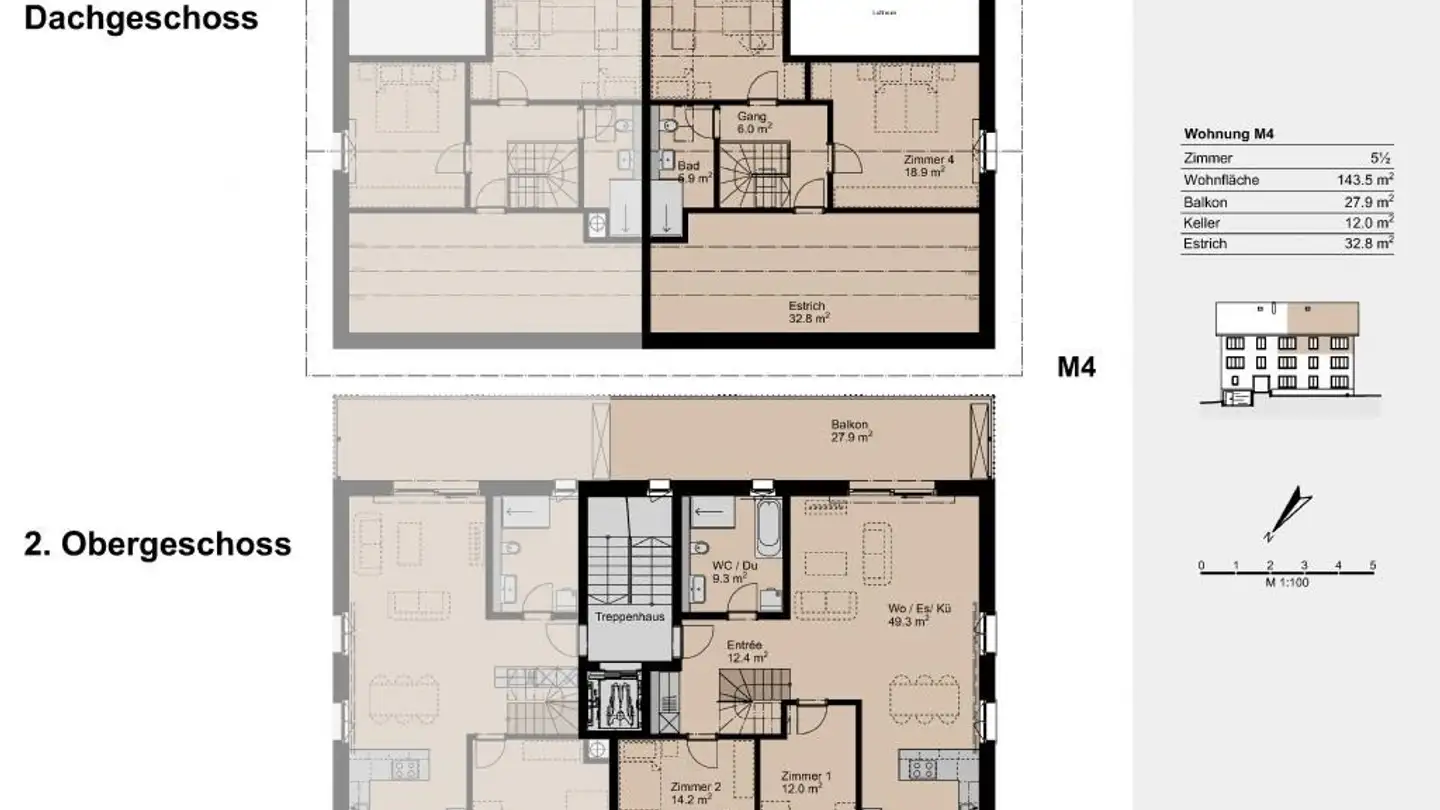 Appartamento in affitto - Dorfstrasse 13, 5725 Leutwil - Foto 3