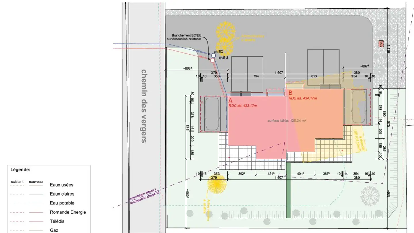 Constructible plot for sale - 1867 Ollon VD