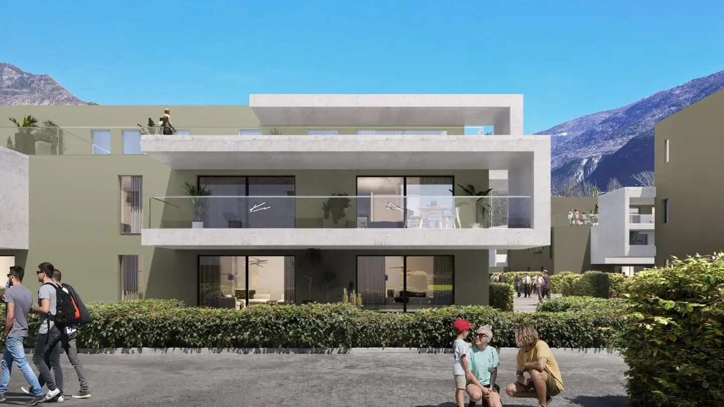 Penthouse mieten - Chemin Du Clos, 1958 Uvrier - Foto 4