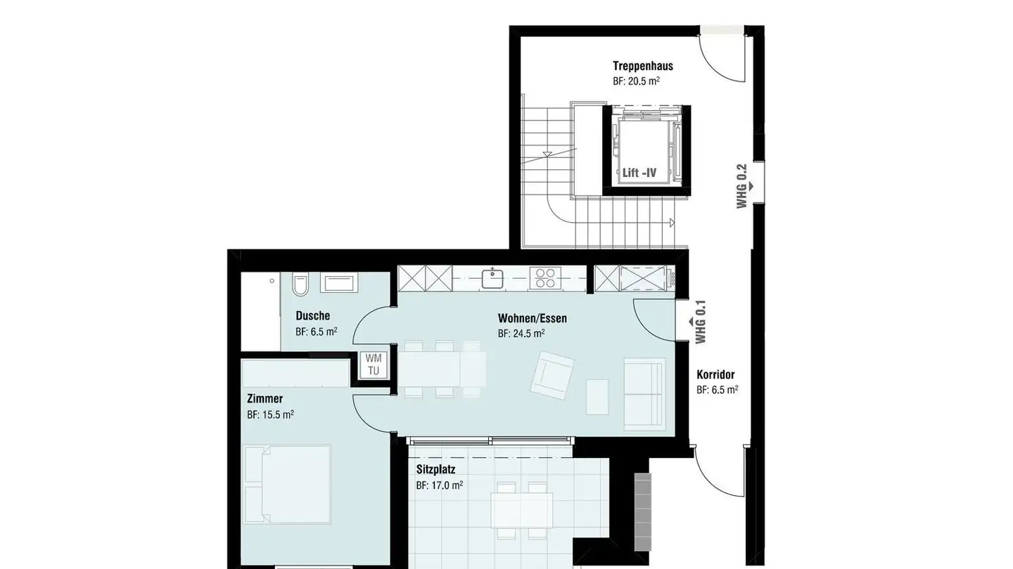 Wohnung mieten - Austrasse 9, 4144 Arlesheim - Foto 4