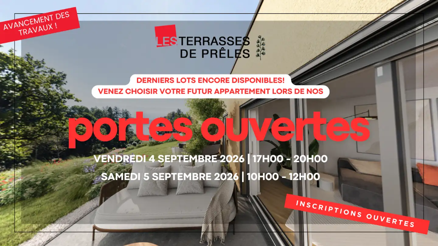 Appartement à vendre - 2515 Prêles