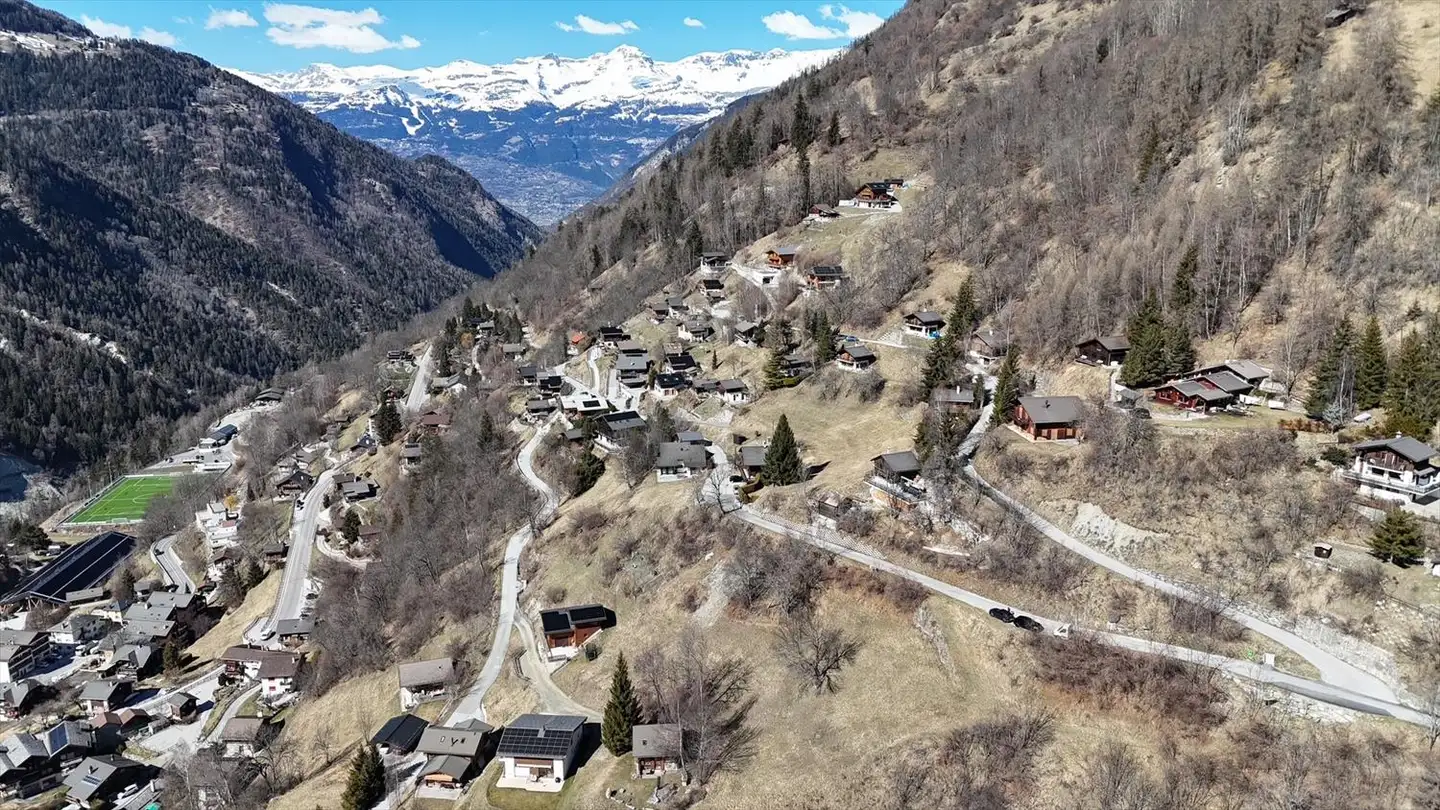 Terrain constructible à vendre - 3961 Vissoie
