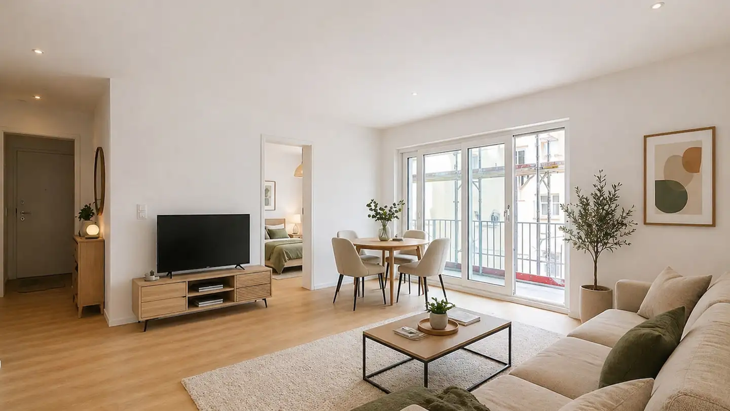 Apartment for rent - Route De Lossy 12, 1782 Belfaux