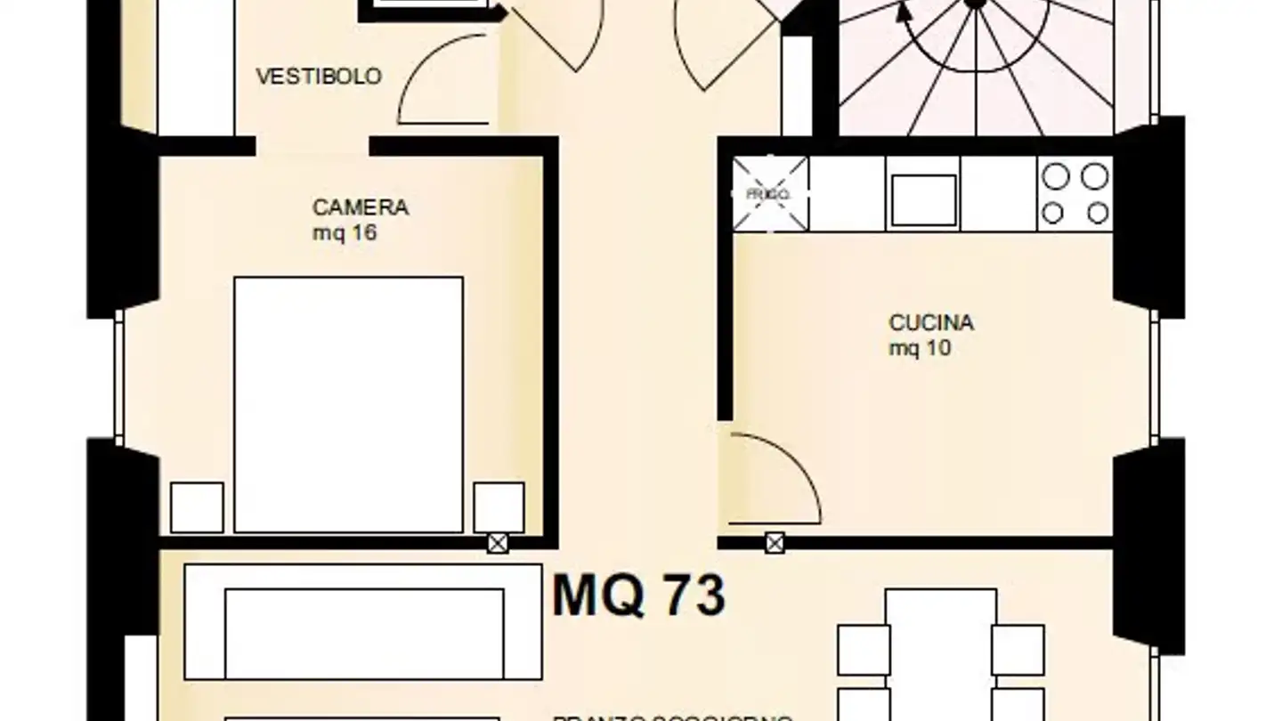 Apartment for rent - Via Stazione 20, 6760 Faido - Photo 4