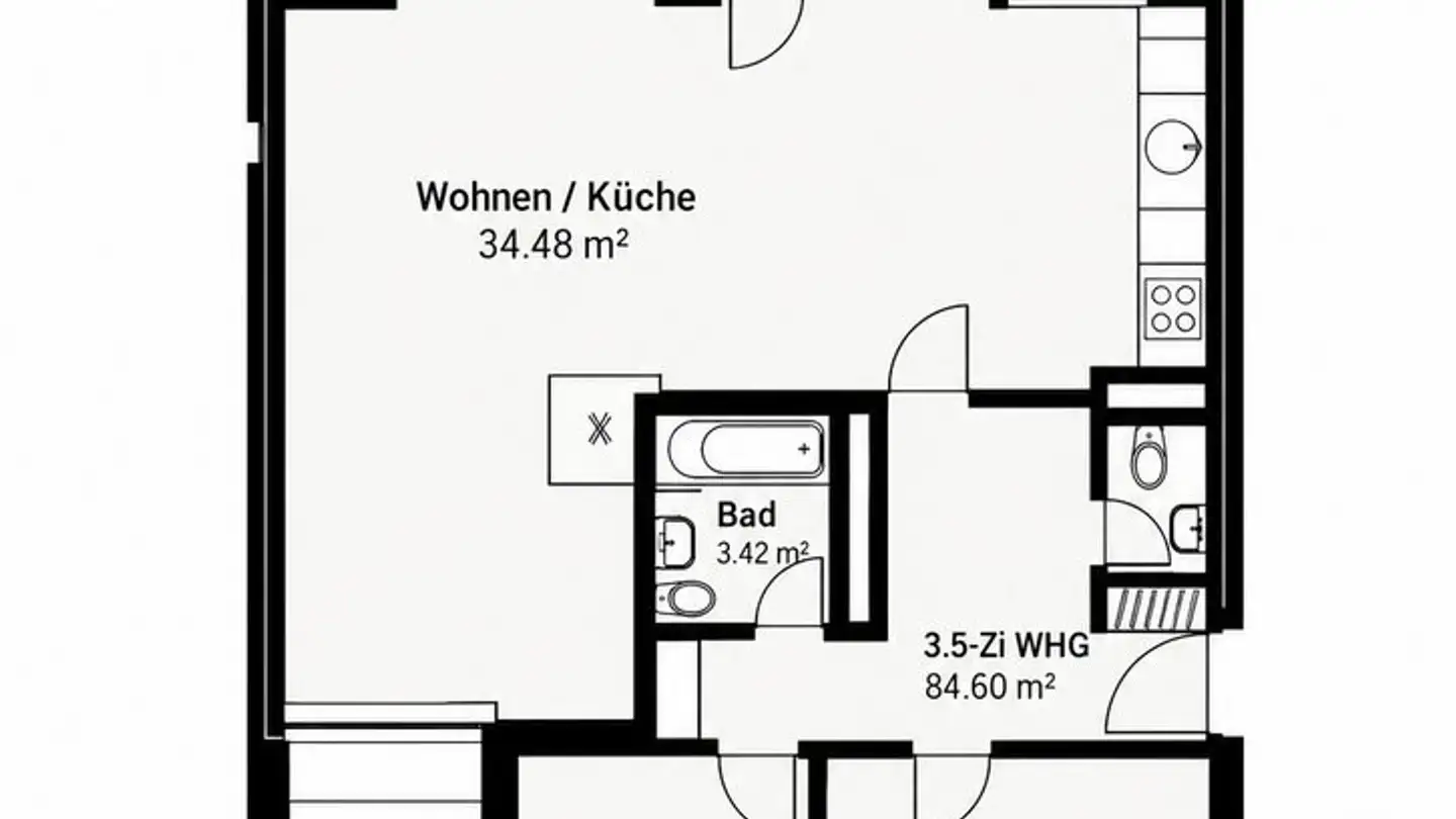 Wohnung mieten - Poststrasse 4, 8703 Erlenbach ZH - Foto 2
