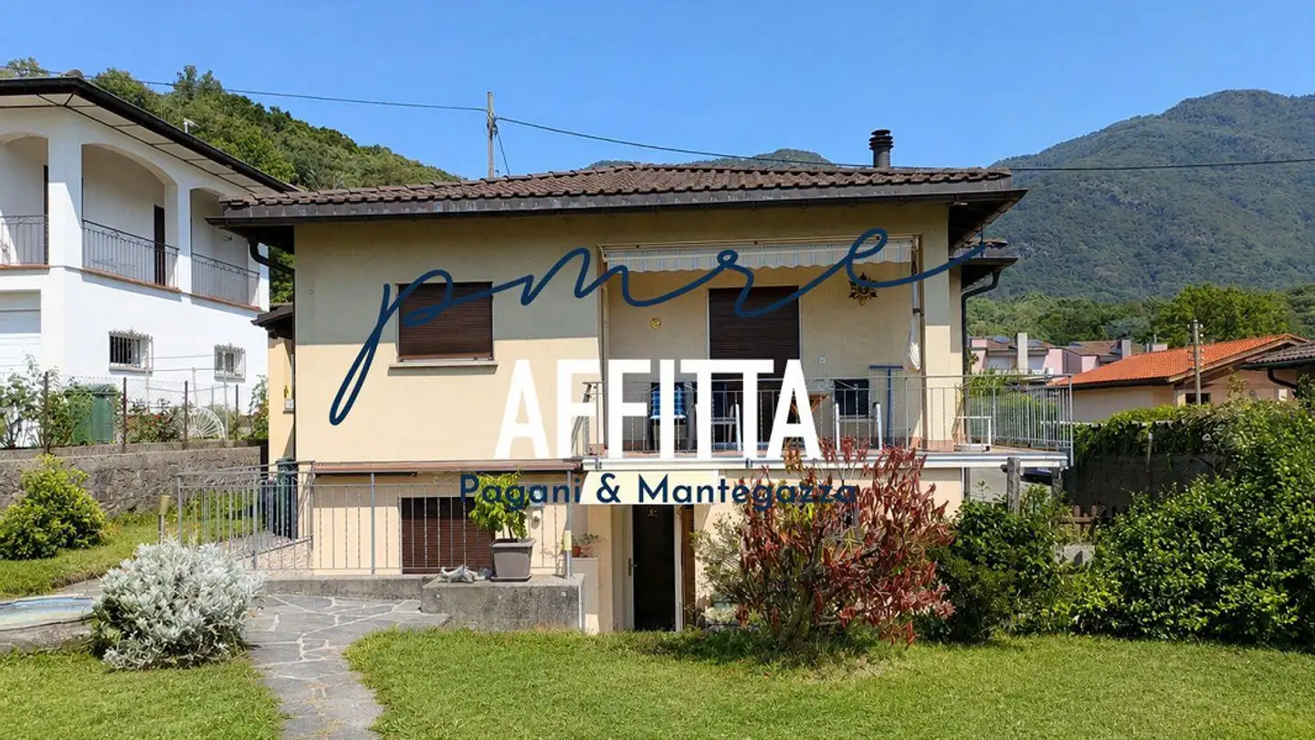 Semi-detached house for rent - Via Comunale 20, 6807 Taverne