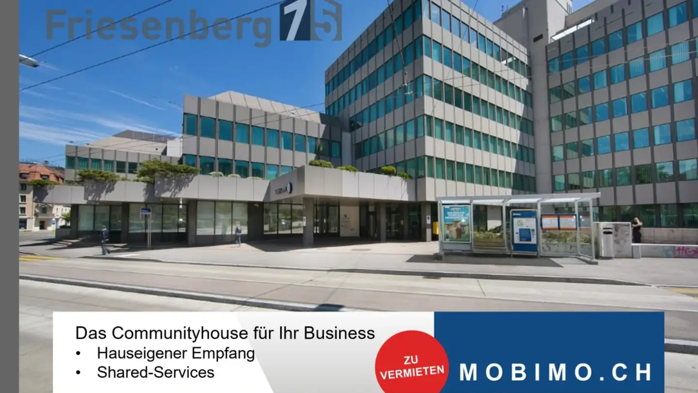 Bürofläche mieten - Friesenbergstrasse 75, 8055 Zürich