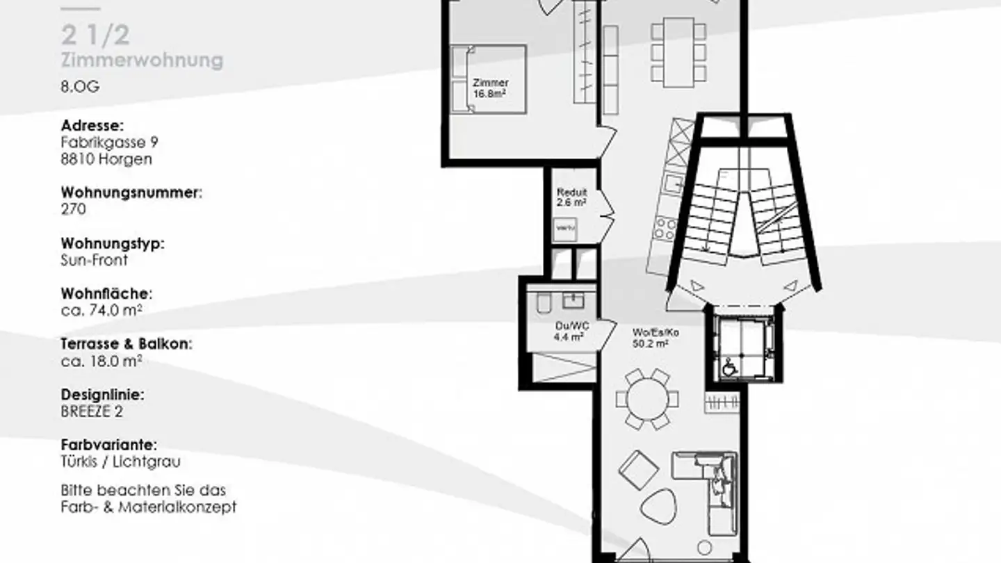 Apartment for rent - Fabrikgasse 9, 8810 Horgen - Photo 4