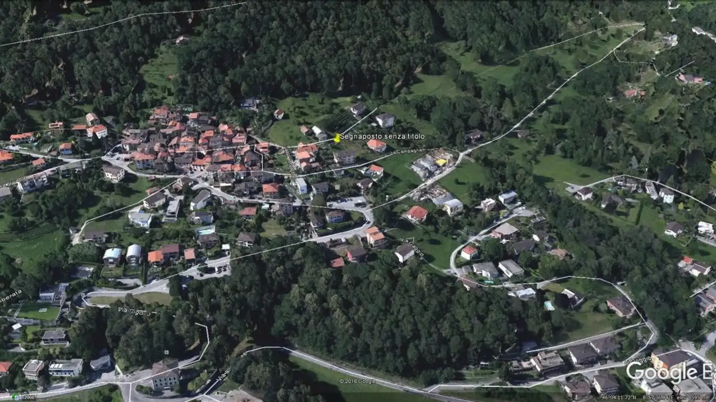 Constructible plot for sale - 6950 Tesserete