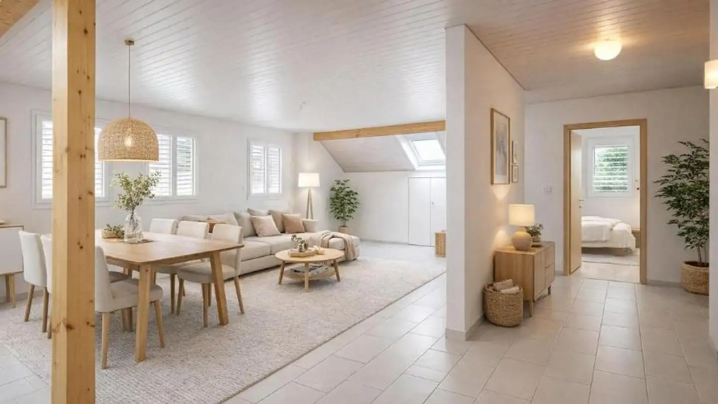 Apartment for rent - Route De La Croix 6, 1589 Chabrey