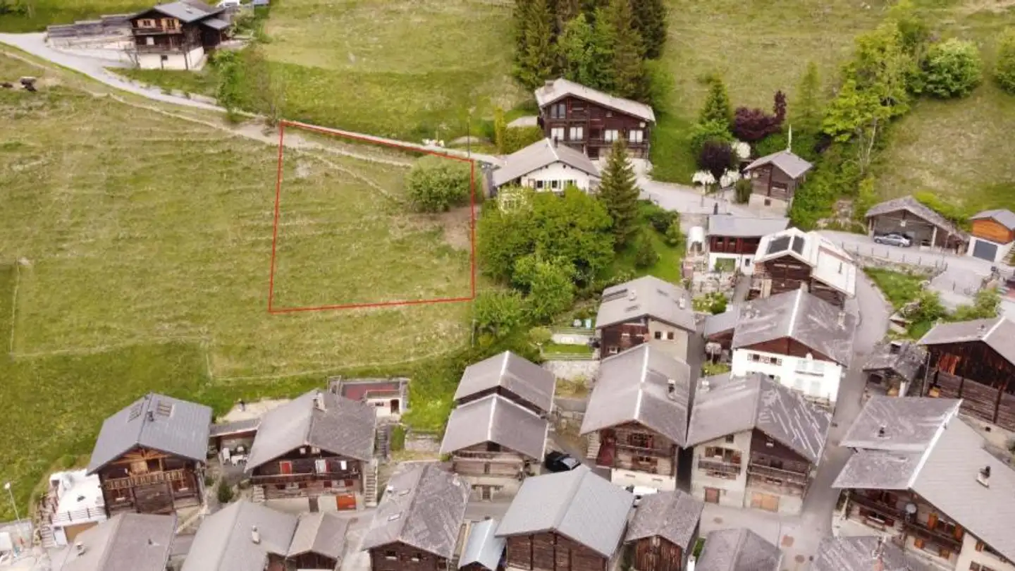 Constructible plot for sale - Chemin De La Vibesse 5, 1933 Vens (Sembrancher)