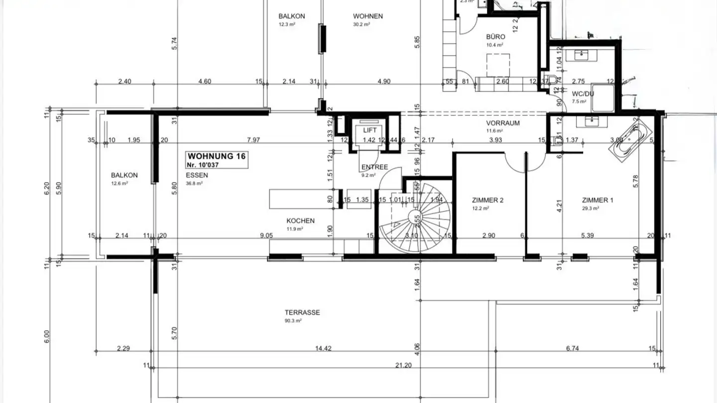 Apartment for rent - 9230 Flawil - Photo 2