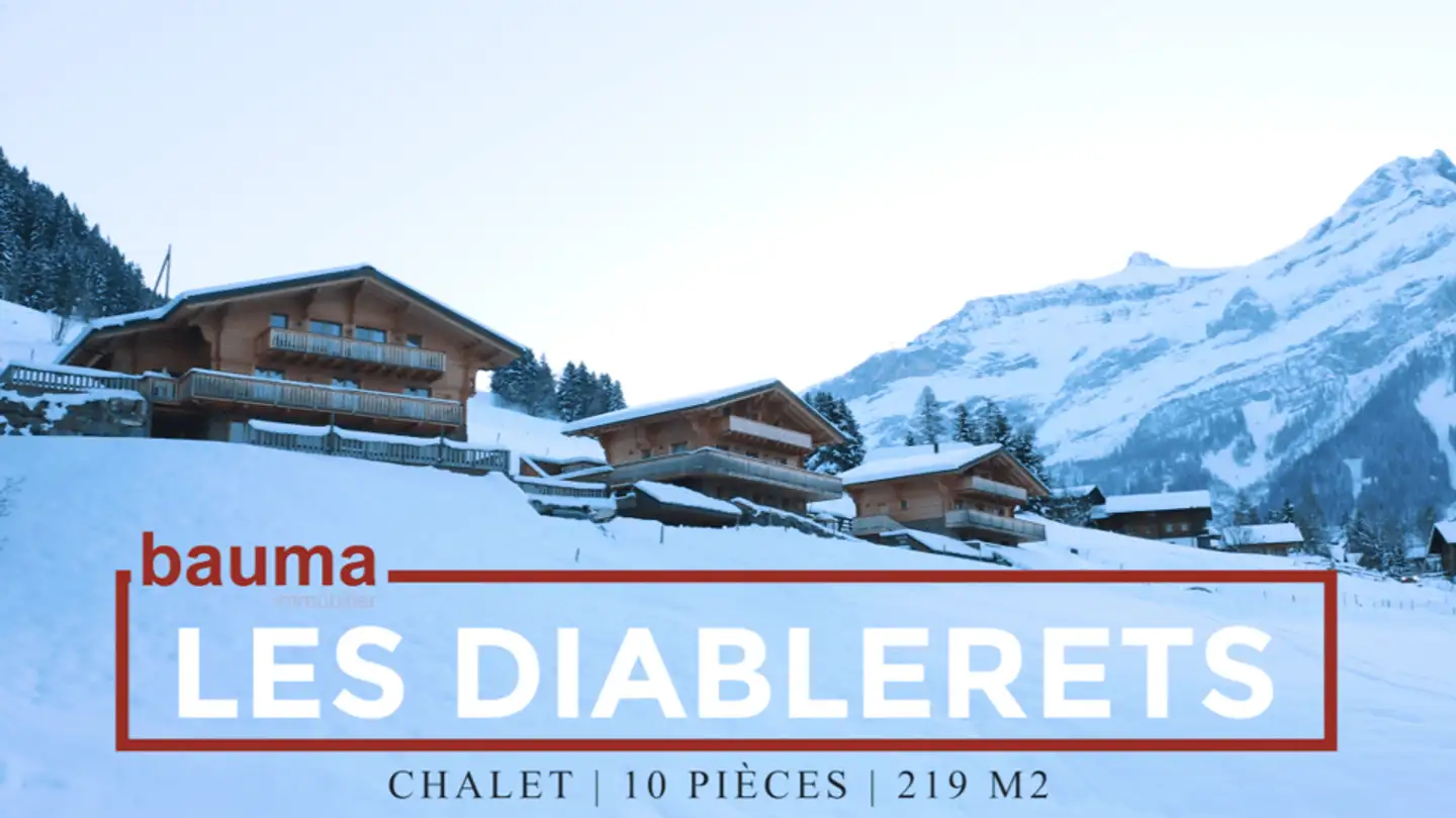 Maison individuelle à vendre - Les Diablerets, 1865 Les Diablerets