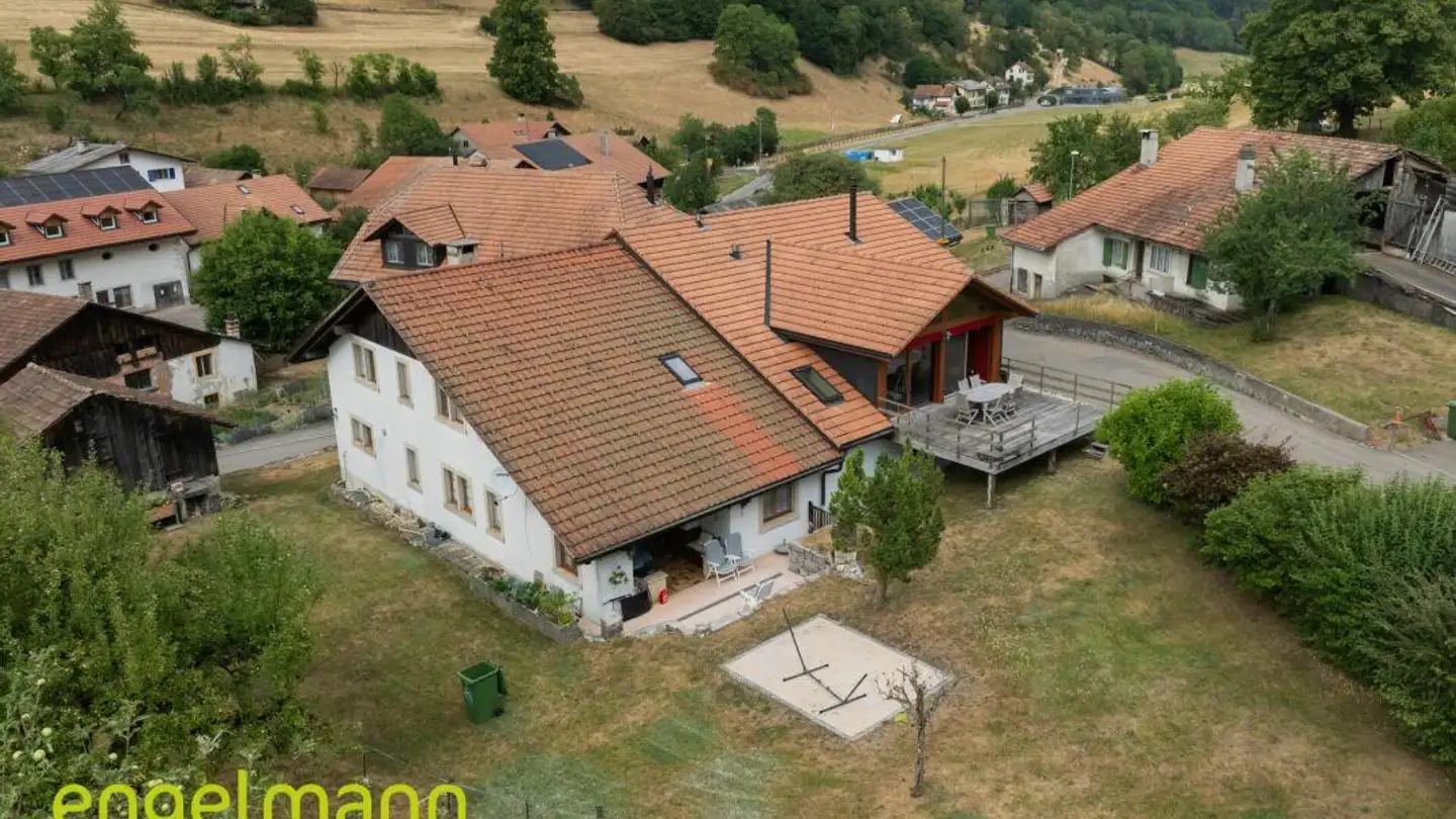 Maison individuelle à vendre - Chemin de l'Eglise 4, 2537 Vauffelin