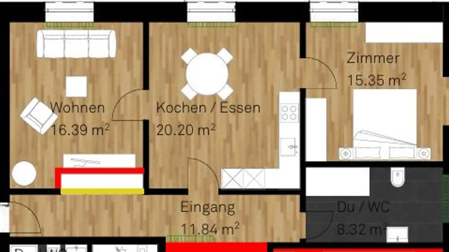 Appartement à louer - Calandastrasse 25, 7000 Chur - Photo 2
