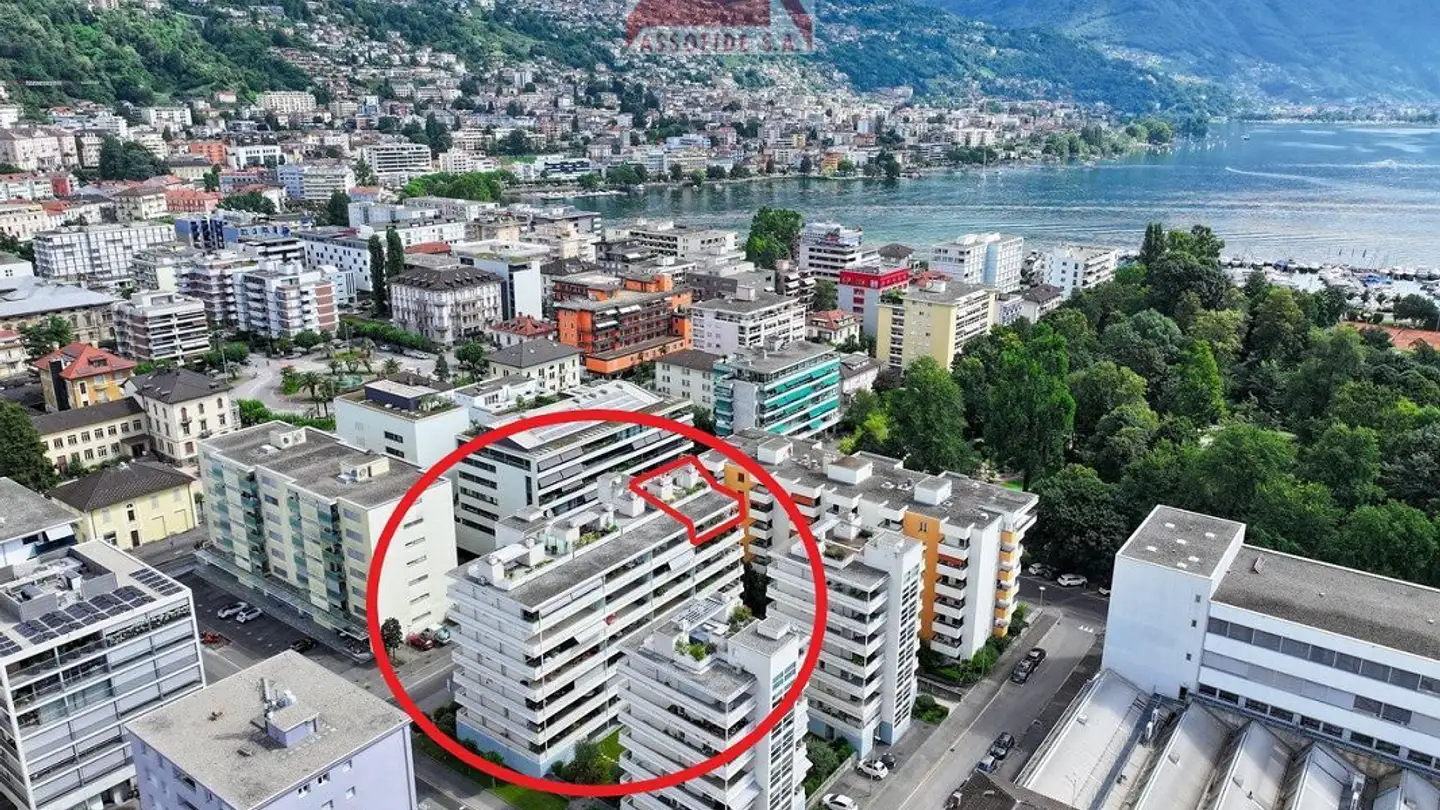 Attique à vendre - Via Francesco Ballerini 5a, 6600 Locarno