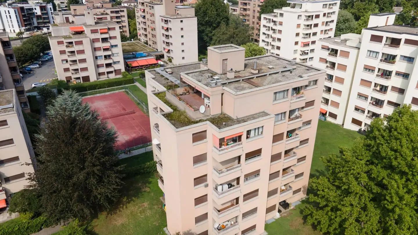 Place de parking souterraine à louer - Viale Camillo Olgiati 20, 6512 Giubiasco