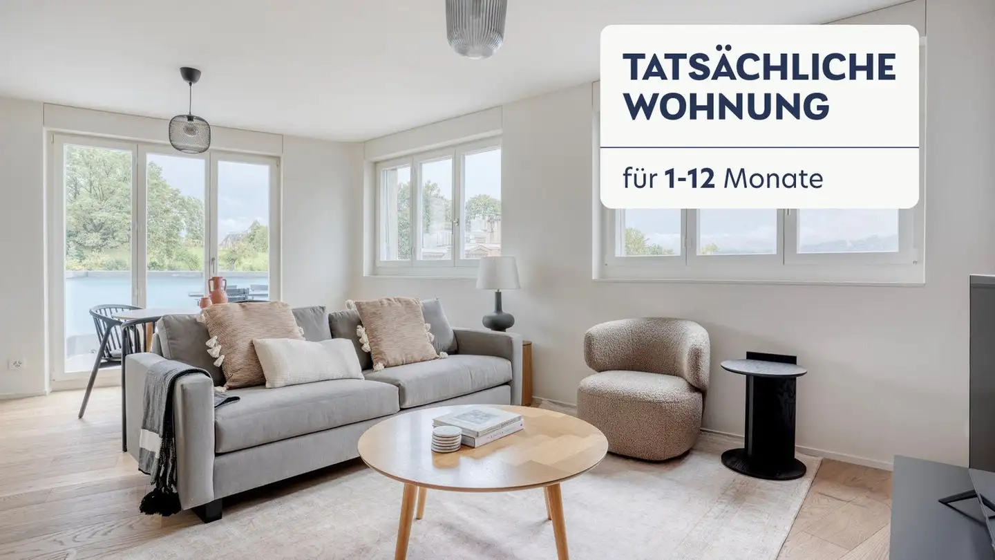 Appartement meublé à louer - Brandschenkestrasse 177, 8002 Zürich