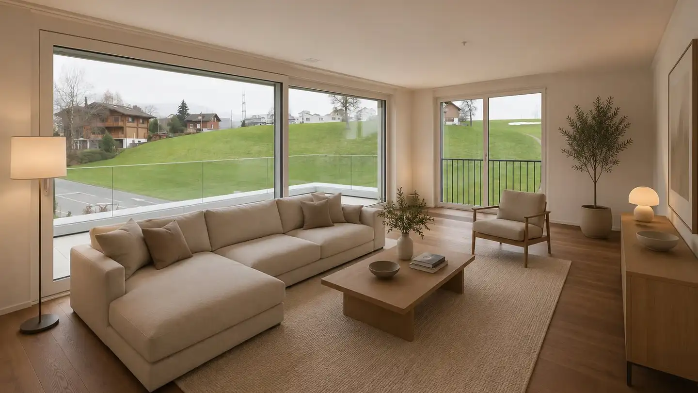 Penthouse mieten - Hügsamstrasse 13, 8833 Samstagern - Foto 3