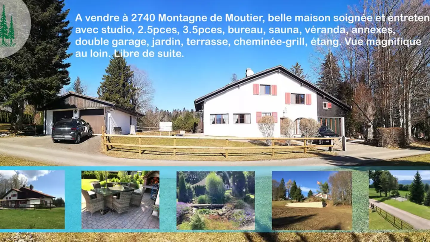 Single house for sale - 2740 Moutier